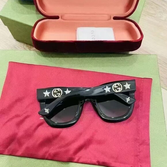 NIB Authentic Gucci Cat Eye Women's Sunglasses - Picture 3 of 5